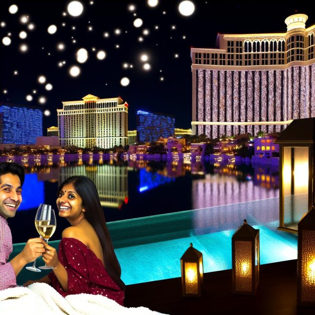 Best hotels for a romantic getaway in Las Vegas.